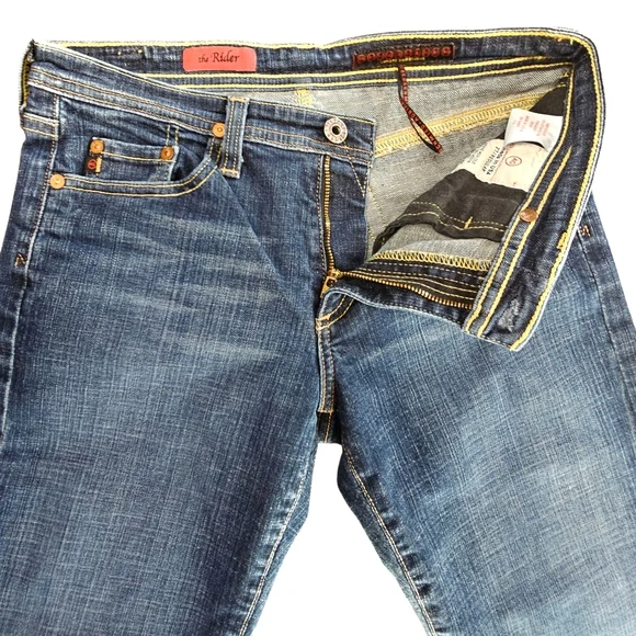 Ag Adriano Goldschmied The Riders Straight Leg Jeans - Picture 14 of 14